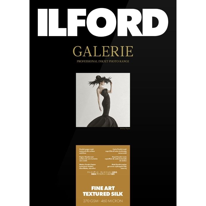 Ilford Galerie Fine Art Texture Silk Photo Paper Rolls (270 GSM)