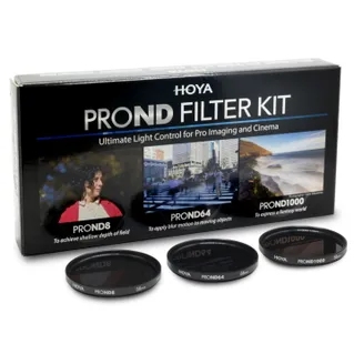 Hoya Pro ND Filter Kit 8/64/1000