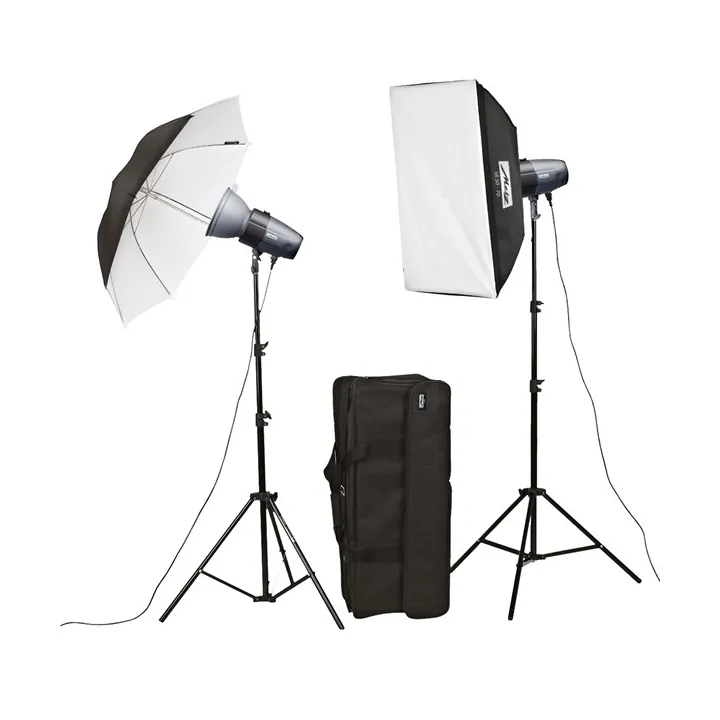 Metz Mecastudio SL-200 SB/UM-Kit II Studio Light & Umbrella Kit