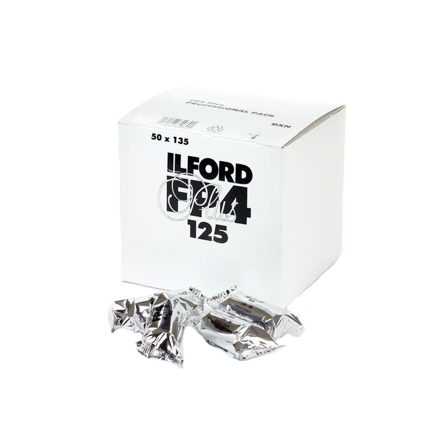 Ilford FP4 Plus ISO 125 35mm 24 Exposure Black & White Film "Pro Pack" - 50 Units