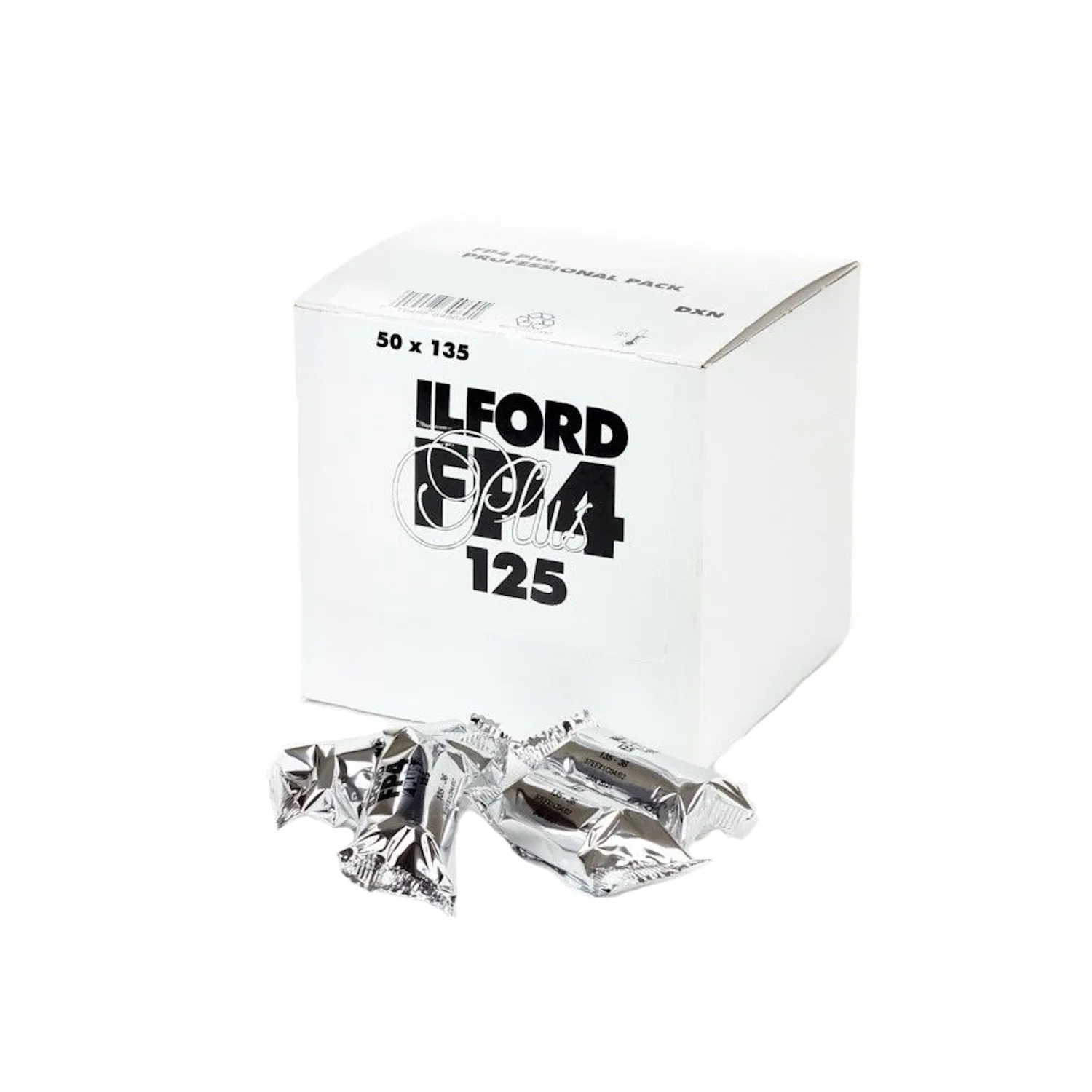 Ilford FP4 Plus ISO 125 35mm 24 Exposure PP50 "Pro Pack" Black & White Film