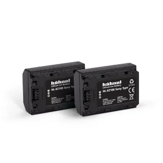 Hahnel HL-XZ100 Twin Pack Battery 2000mAh 7.2V for Sony NP-FZ100