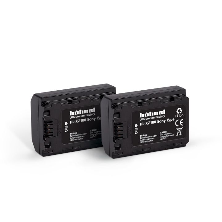 Hahnel HL-XZ100 Twin Pack Battery 2000mAh 7.2V for Sony NP-FZ100