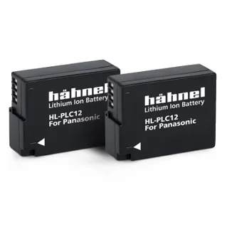 Hahnel HL-PLC12 Twin Pack  Battery 1000mAh 7.2V for Panasonic DMW-BLC12