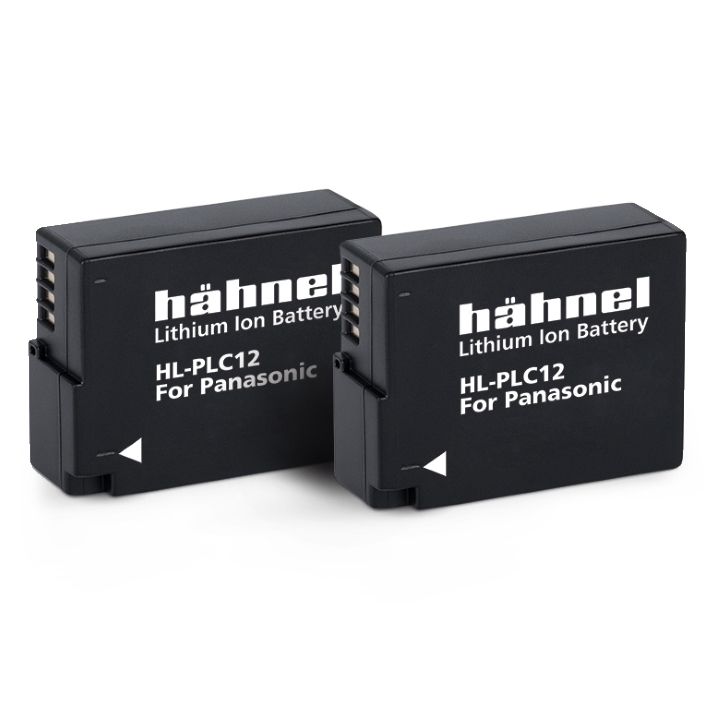 Hahnel Digital Still battery HL-PLC12 Twin Pack for Pana 1000mAh 7.2V