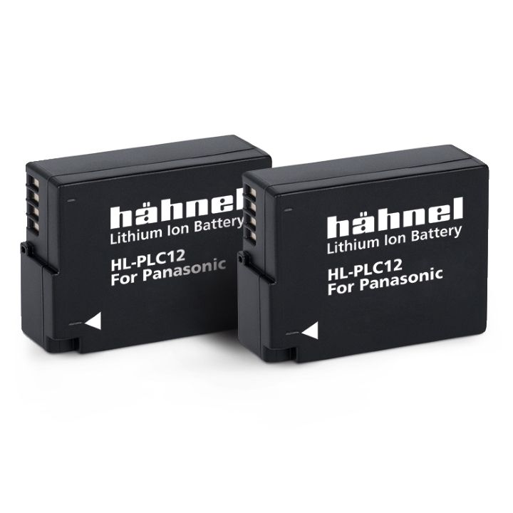 Hahnel HL-PLC12 Twin Pack  Battery 1000mAh 7.2V for Panasonic DMW-BLC12