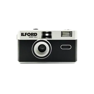 Ilford SPRITE 35-II Reusable Film Camera - Classic Black & Silver