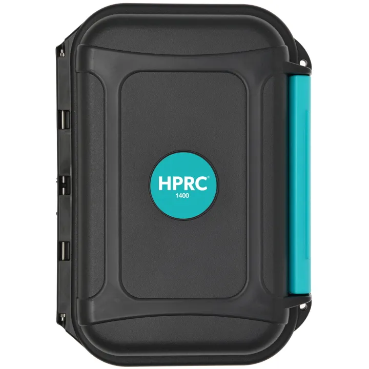 HPRC 1400 Hard Case with Empty Interior - Black/Blue