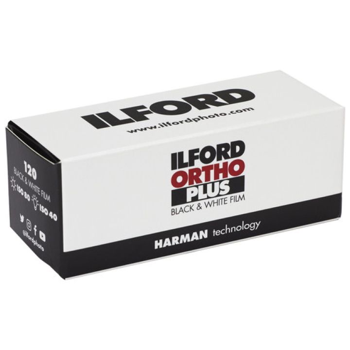 Ilford Ortho Plus Black & White Film 120 Roll