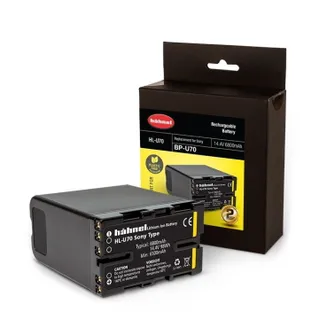 Hahnel HL-U70 6800mAh 14.4V Battery for Sony BP-U70