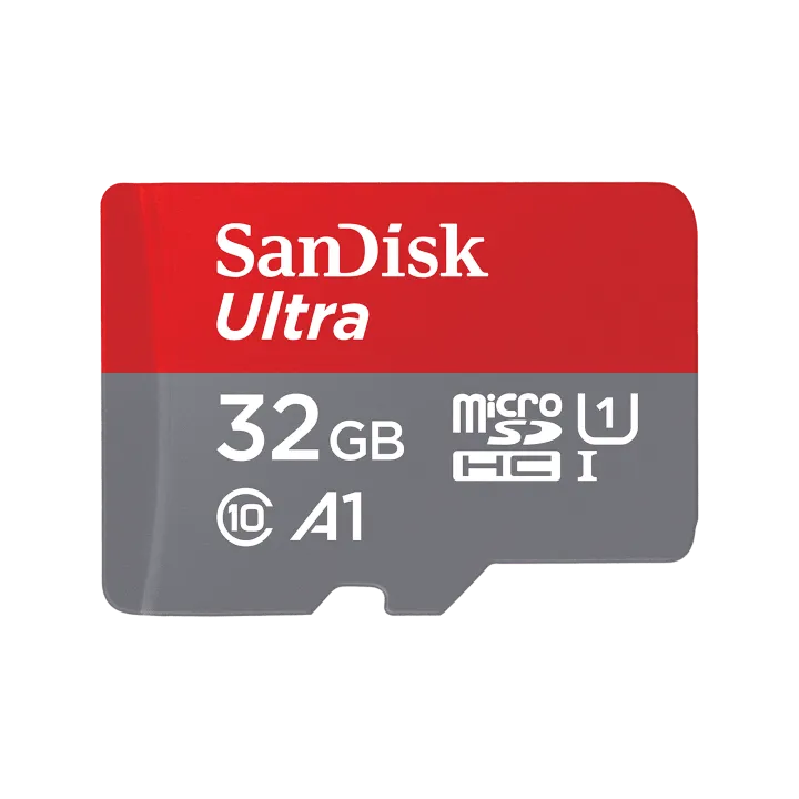 SanDisk Ultra microSDHC 32GB 120MB/s R UHS-I U1 C10 A1 Card
