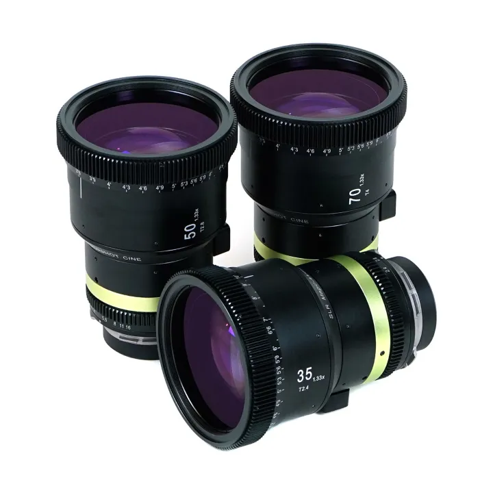 SLR Magic 1.33x Anamorphot CINE lens set PL MT 35/50/70mm in 1-3LensCase & 3 HoodAdapt