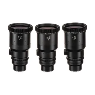 SLR Magic Cine 2x Set 35/50/70 In case, Hood, Adaptors Lens Support MFT Mount