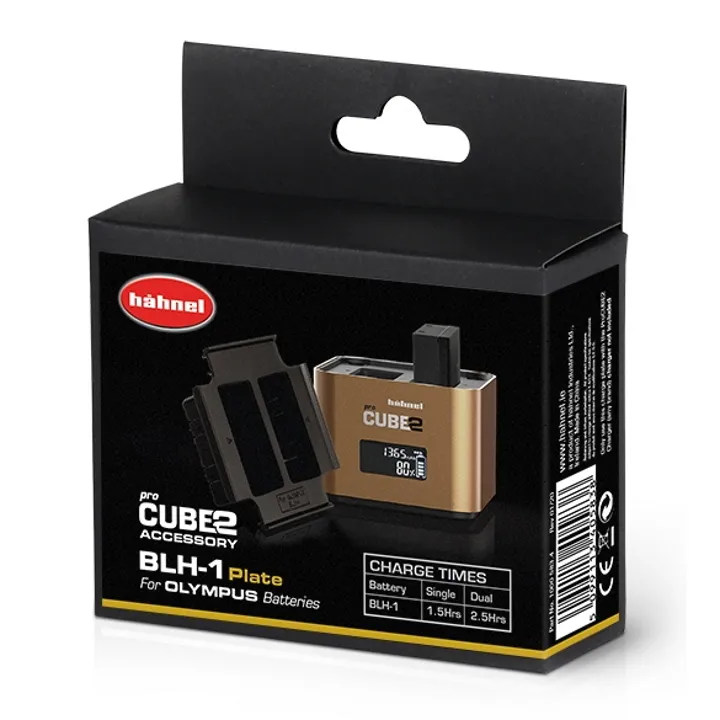 Hahnel ProCube2 / ProCube3 Battery Plate for Olympus BLH-1