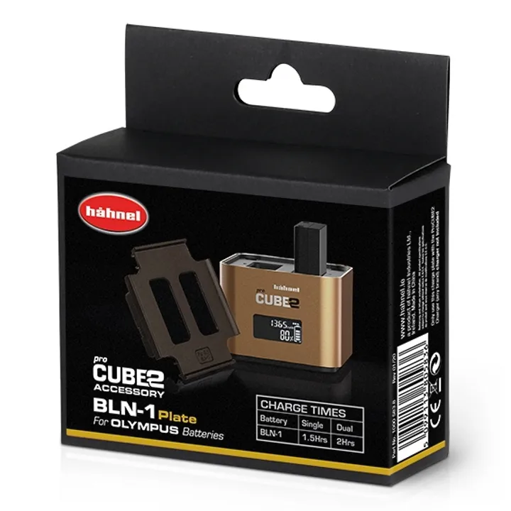 Hahnel ProCube2 / ProCube3 Battery Plate for Olympus BLN-1