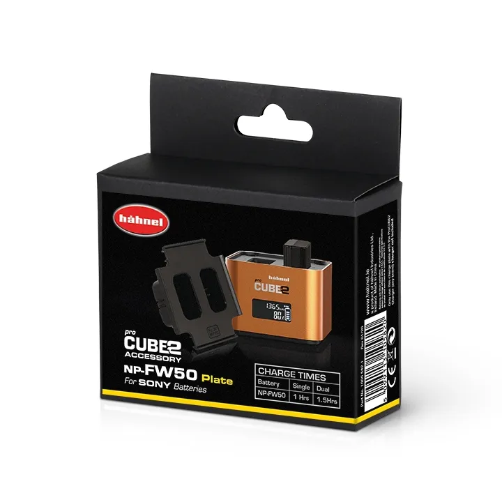 Hahnel ProCube2 / ProCube3 Battery Plate for Sony FW50