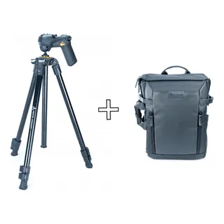 Vanguard Vesta 233AGH Tripod + Vanguard VEO Select 41 Backpack Black