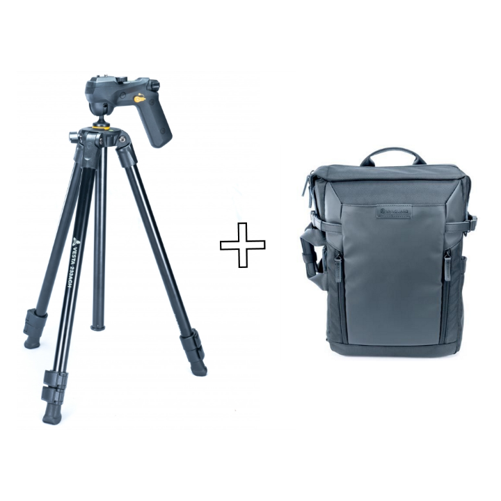 Vanguard Vesta 233AGH Tripod + Vanguard VEO Select 41 Backpack Black