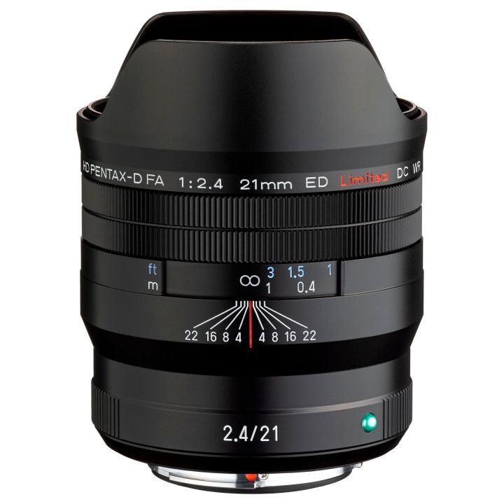 Pentax-D HD FA 21mm f/2.4 ED Limited DC WR Lens - Black