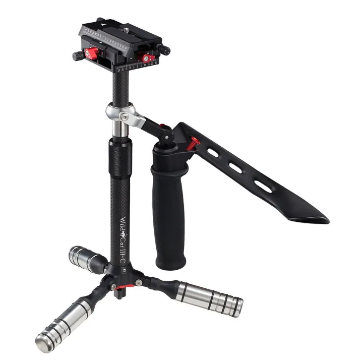 iFootage Wildcat III Stabiliser with Mini Tripod (Carbon Fiber)