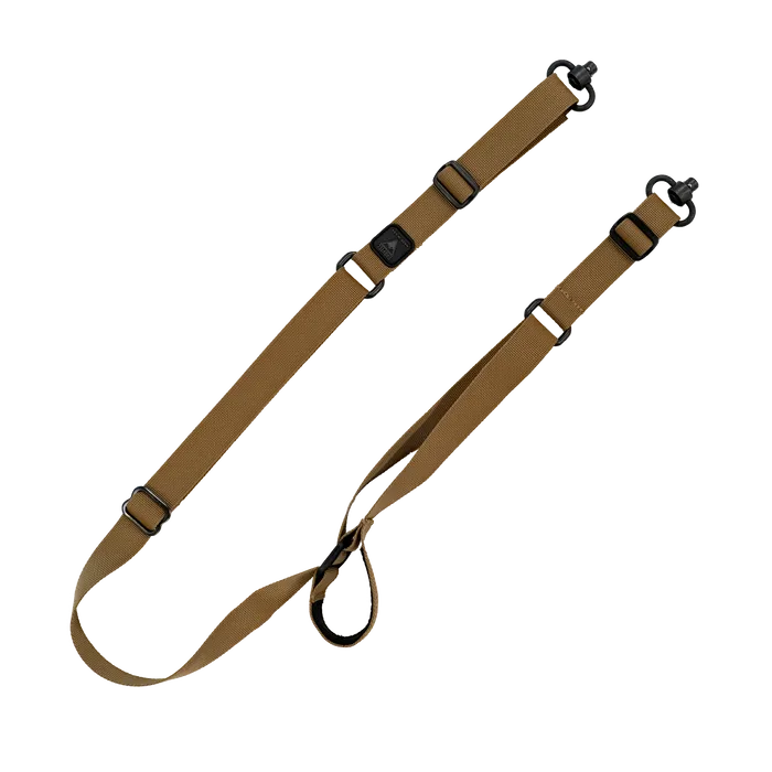 GrovTec QS 2-Point Sabre Sling Brown with Push Button