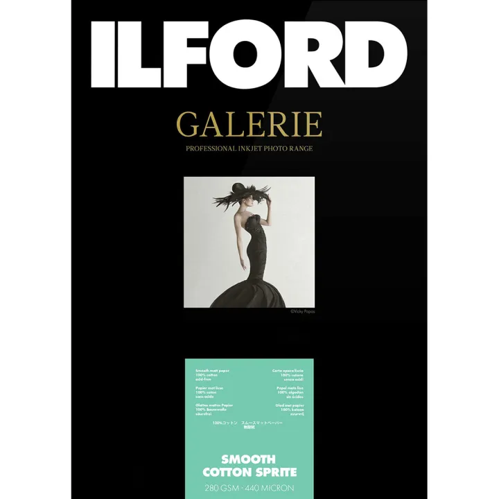 Ilford Galerie Smooth Cotton Sprite 280gsm 4x6" 50 Sheets
