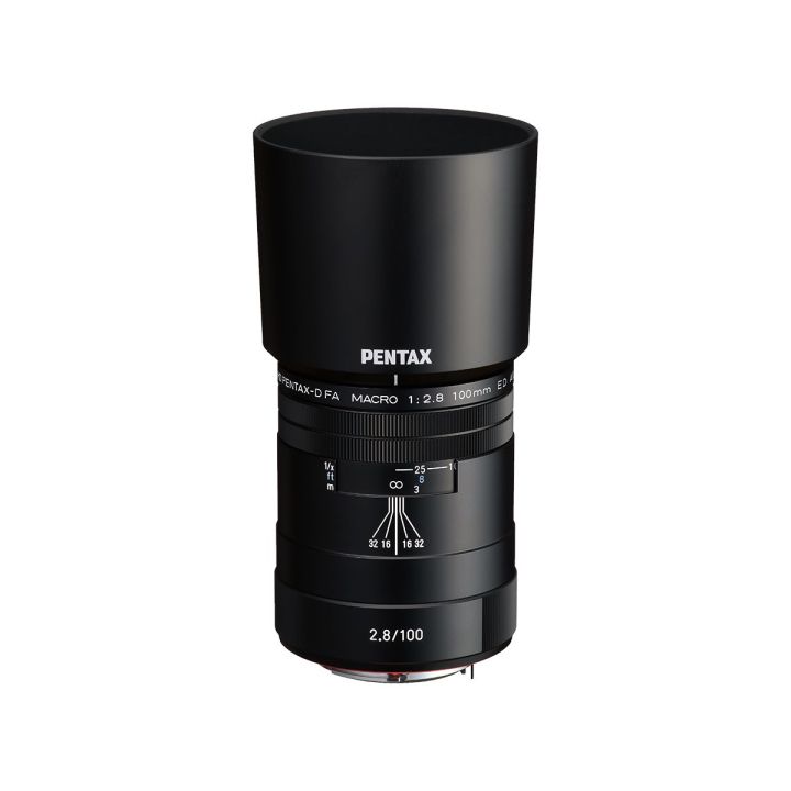 Pentax HD D FA 100mm f/2.8 ED AW Macro Lens (Black)