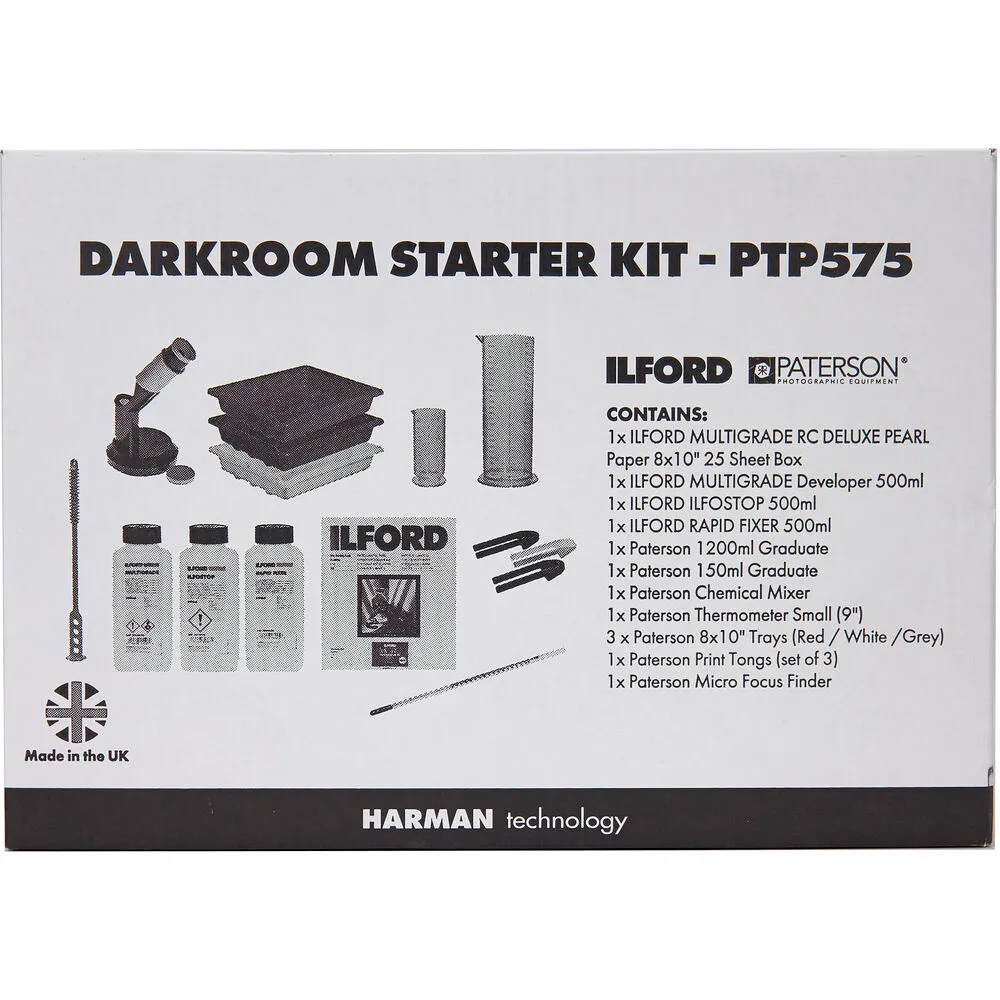 Ilford & Paterson Darkroom Film Processor Starter Kit