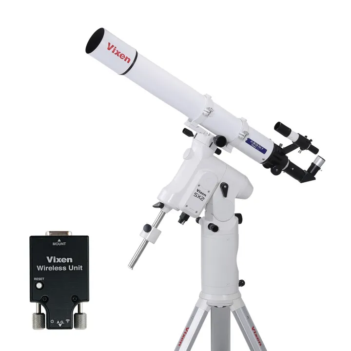Vixen SX2WL-A80MF Telescope with SX2 Mount, Wireless Unit, & Tripod