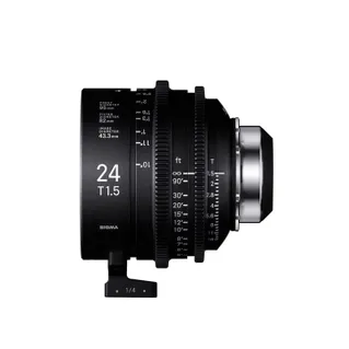 Sigma 24mm T1.5 Cine Lens for PL Mount /i-Technology