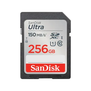 SanDisk Ultra SDXC 256GB 150MB/s R UHS-I Card