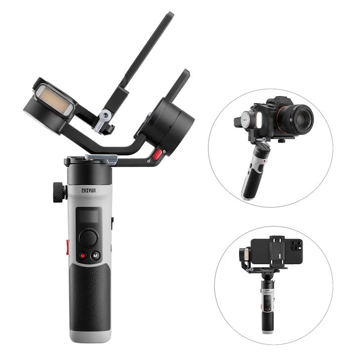 ZHIYUN CRANE M2S 3-Axis Handheld Gimbal Stabilizer Combo for Cameras & Smartphone