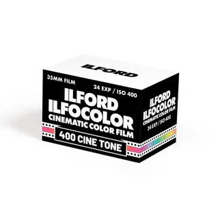 Ilford IlfoColor CINE Tone 400 ISO 35mm Colour Film - 24 Exposures**
