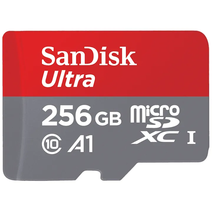 SanDisk Ultra MicroSDXC 256GB 150MB/s R UHS-I U1 C10 Card