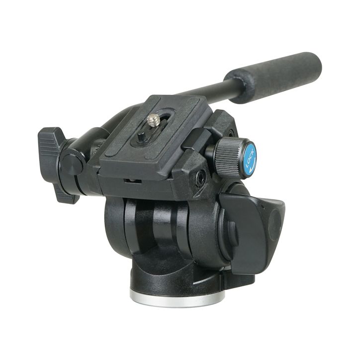 SLIK SVH-520 Video Fluid Head QD Plate & 70mm Arca Swiss