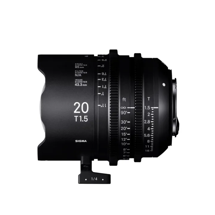 Sigma 20mm T1.5 FF High Speed Prime Cine Lens