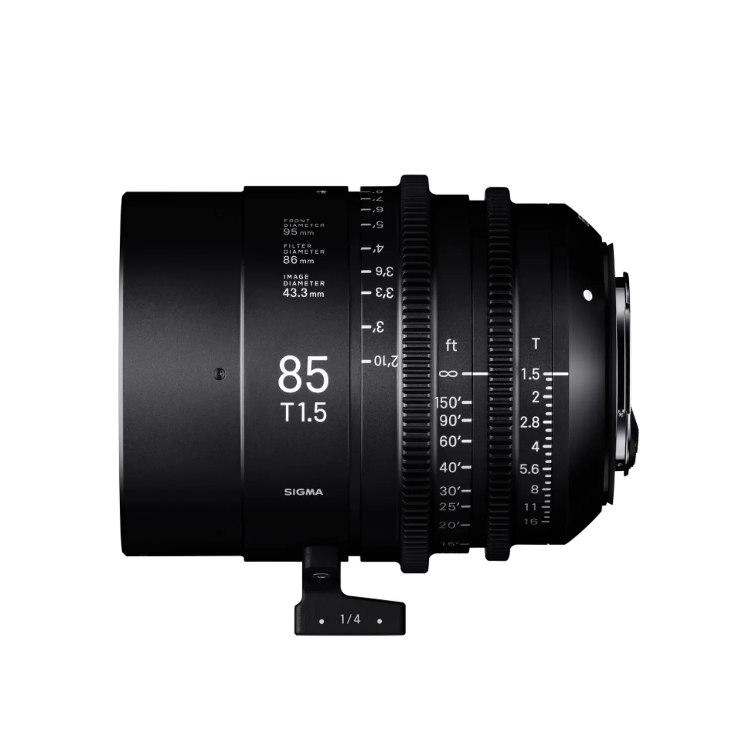 Sigma 85mm T1.5 FF High Speed Prime Cine Lens