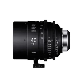 Sigma 40mm T1.5 Cine Lens