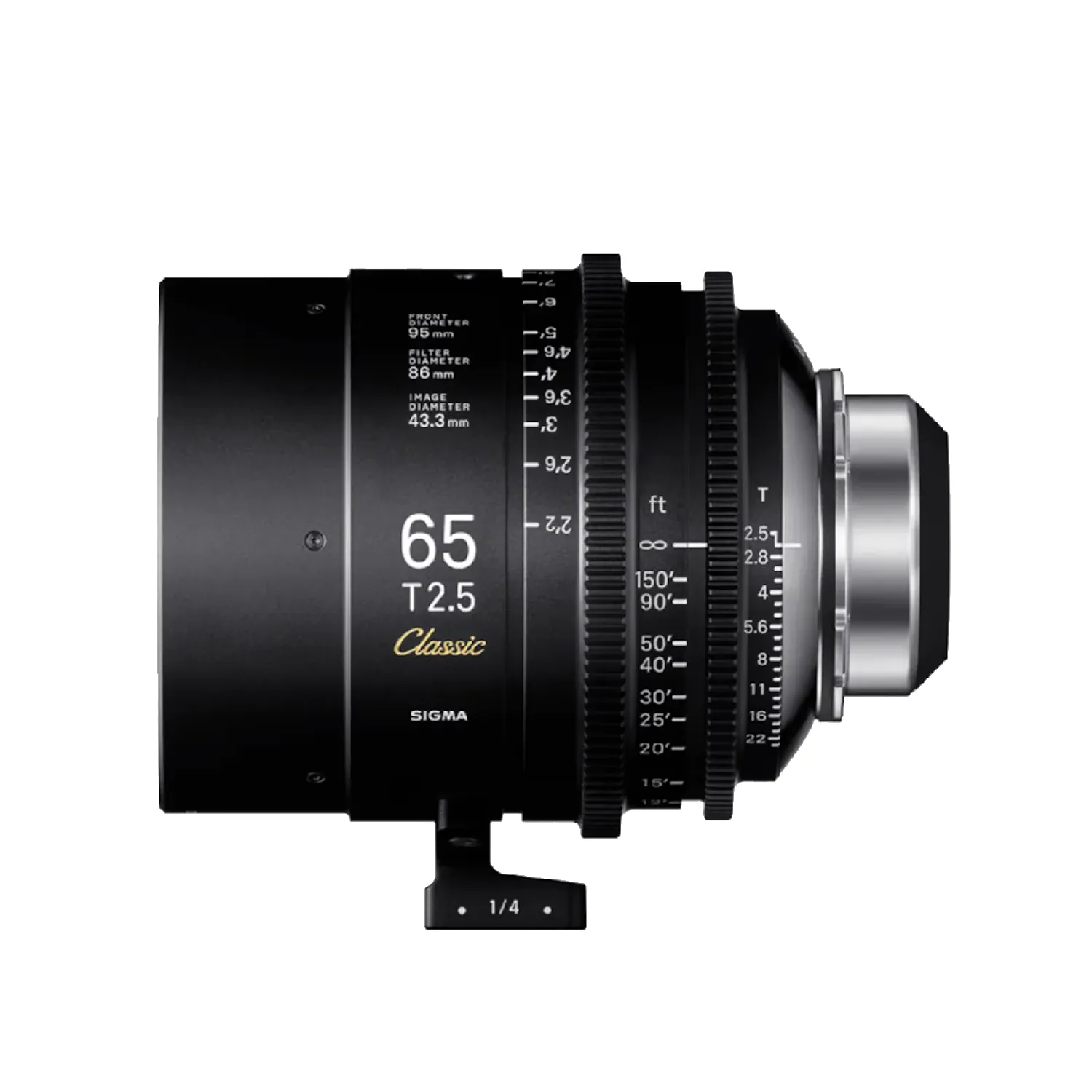 Sigma 65mm T2.5 Cine Lens for PL Mount Classic