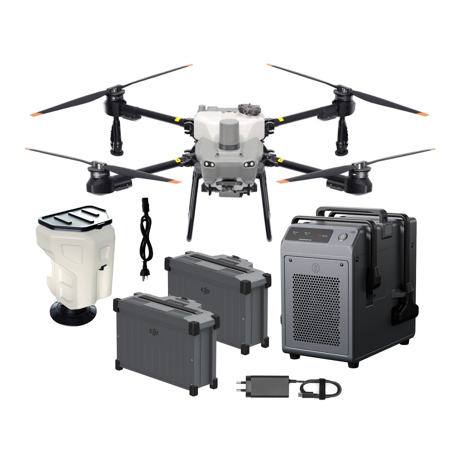 DJI T25 Kit - inclu. 2x Batt + Station + 1x Charging Cables + 1x USB Charger + Spreader **