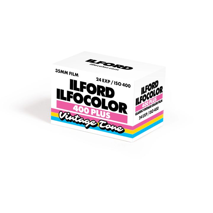 Ilford IlfoColor 400+ ISO Vintage Tone 35mm Colour Film - 24 Exposures