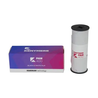Kentmere PAN ISO 400 Black & White Film 120 Roll