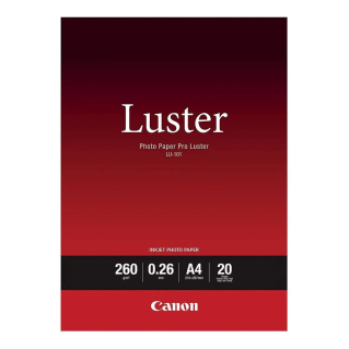 Canon Luster Photo Paper 260GSM A4 20 Sheets - LU101A4 **