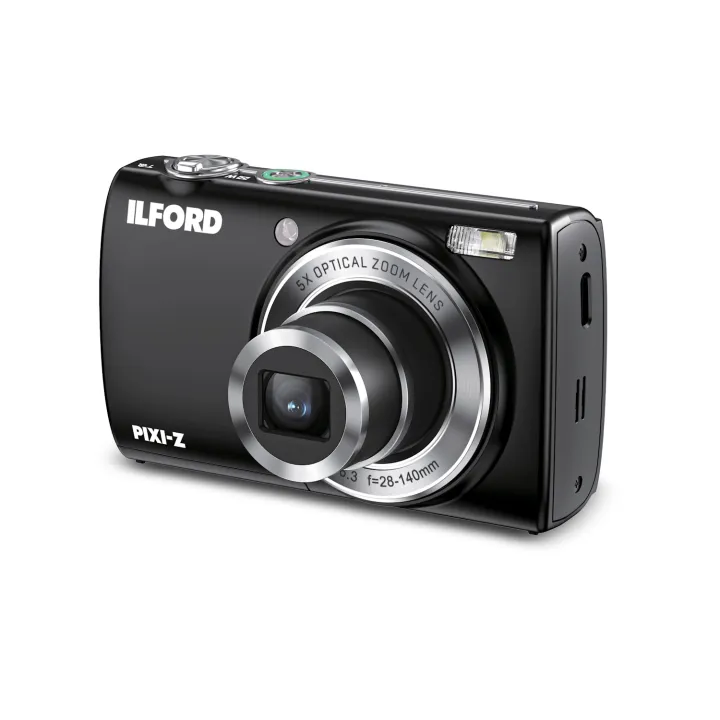 Ilford PIXI-Z Digital Camera 5x Zoom – Black