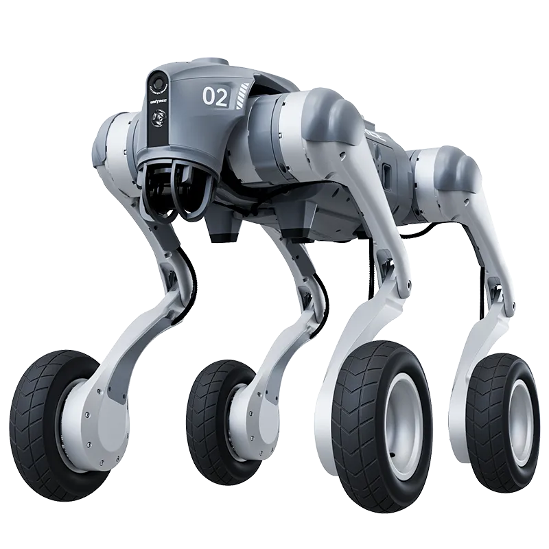 Unitree Go2-W Wheeled Quadruped Robot