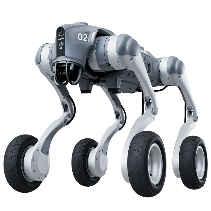 Unitree Go2-W Wheeled Quadruped Robot