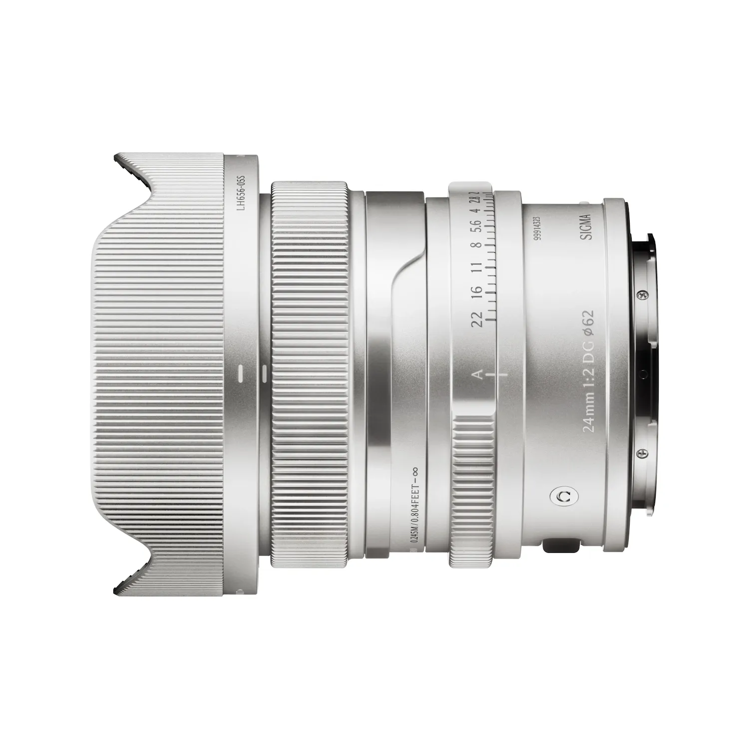Sigma 24mm f/2 DG Contemporary Lens for L Mount Silver
