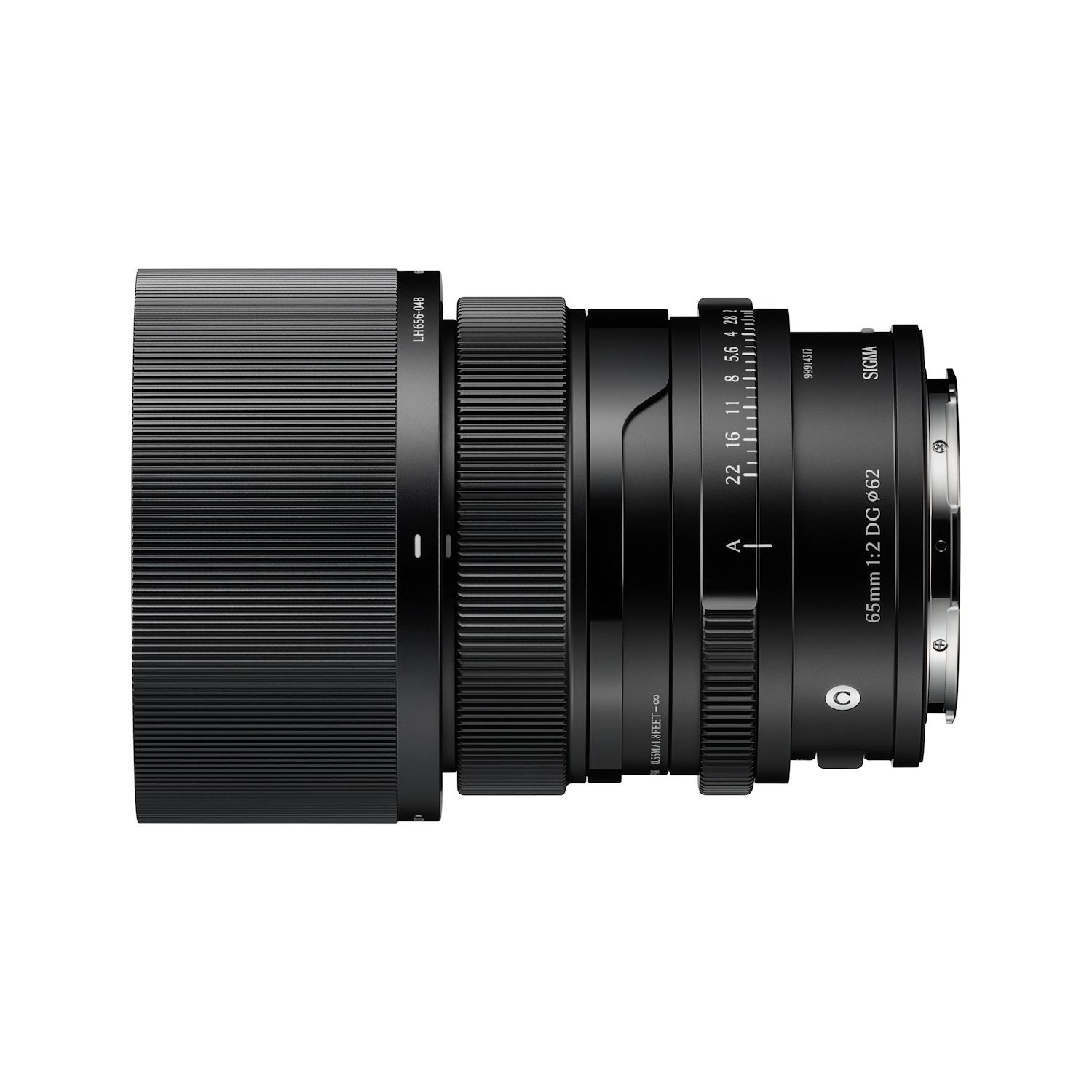 Sigma 65mm f/2 DG Contemporary Lens for L Mount Black