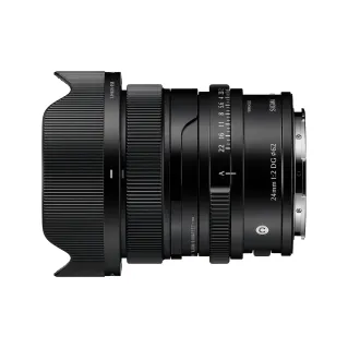 Sigma 24mm f/2 DG Contemporary Lens for L Mount Black