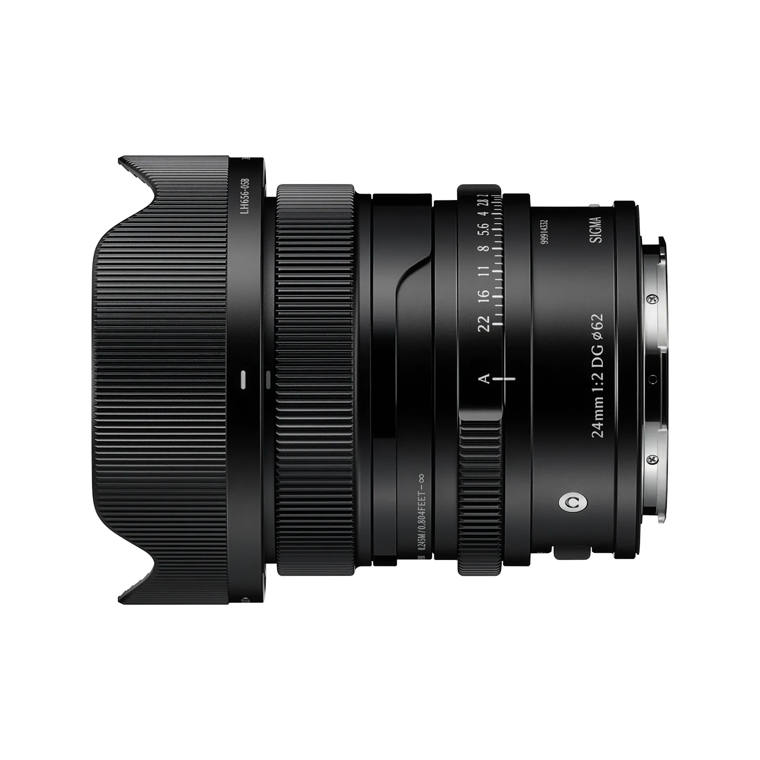 Sigma 24mm f/2 DG Contemporary Lens for L Mount Black